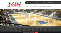 Desktop Screenshot of faber-sport.pl